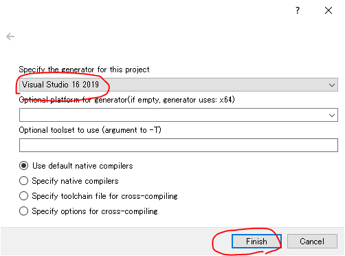 StartGuide_02_Dependancy_Assimp_build2_cmakeCompilerSelect